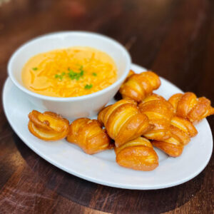 Beer Cheese Dip & Pretzel Bites