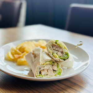 CHICKEN CAESAR WRAP CHICKEN CAESAR WRAP